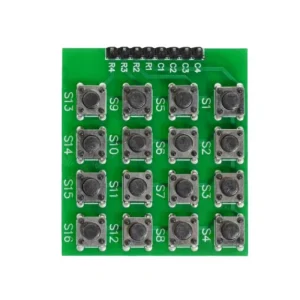 16 Keys 4×4 Matrix Tactile Keypad Module Push Button Micro Switch Keyboard for Arduino