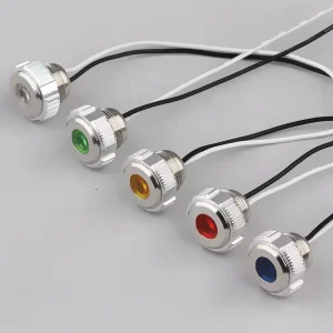16 Series IP65 Waterproof Red Warning LED Light Indicator Lamp Equipment Indicator Lights