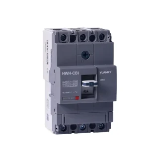 160 AMP Moulded Case Circuit Breaker MCCB HWH 1 2 3 4P in Black Made of Durable Plastic