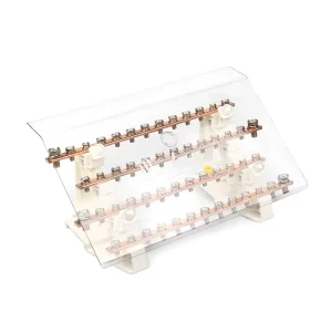 160A 4×13 Four Pole Distribution Block Power Connection Box Electrical Terminal Block