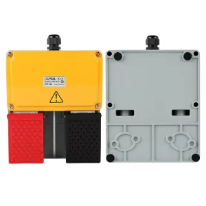16A 120V Waterproof Safety Industrial Electric Foot Switch DPDT