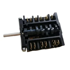 16A 20A 250V 4 Pin 5 Position Manual Electric Heater Oven Rotary Selector Switch