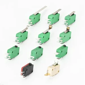 16A 250V 20A 125V Microswitch Customized Micro Medium Switch Limit 3 Pins With Various Levers