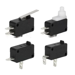 16A 250V 20A 125V Microswitch Customized Switch Micro Medium Micro Switch Limit 3Pins With Various Levers
