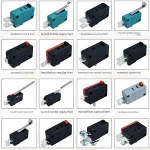 16A 250V Push Button Switch NO NC 2 3 Pin Contact Silver Material Micro Switch Buttons