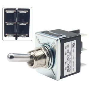 16A 250V USA Certified Heavy Duty Rocker Toggle Switch