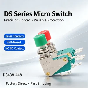 16A 250VAC Electronic Push Button Type Micro Switch Limit Switch for Various Applications