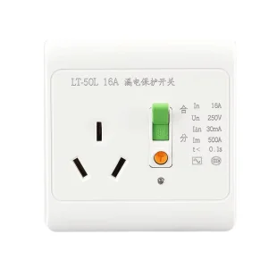 16A 2P 3P Wall Circuit Breaker Emergency Electrical Switches