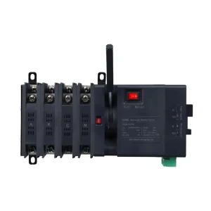 16A 3P 63A Double Dual Power 2 Phase Automatic Transfer Switch ATS PC Type 230V YCQ9 IP20 <6ms Transfer Time Open Transition