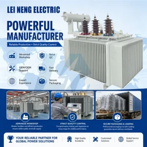 16MVA Three Oil Immersed Power Transformer 33kV 11kV Low Loss Copper Winding for Industrial Park Main Distribution Substation