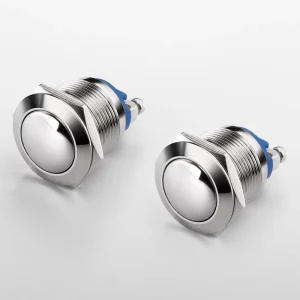 16mm 19mm Push Button Switch Momentary Press Button Push Button Switch