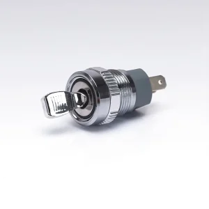 16mm 2 Position ON-OFF Select Switch 15A Self-lock Rotary Waterproof IP65 Metal Toogle Switch
