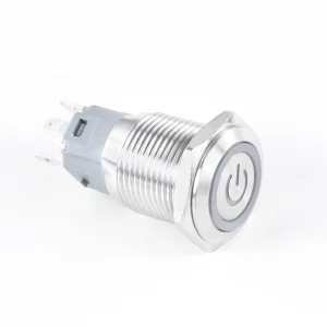 16mm High Head Metal Push Button Switch IP65 Waterproof 3A 220V Momentary Latching 1NO LED Dash Home Appliance