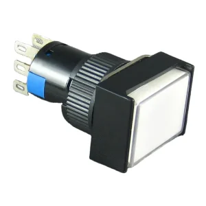 16mm LED Square Panel Indicator Light Machine Buttons