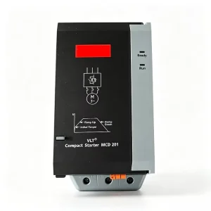 175G5166 MCD201-015-T4 Soft Starter 15A 380VAC Compact Ramp Start Overload Protection Phase Loss IP20 Panel DIN Mount