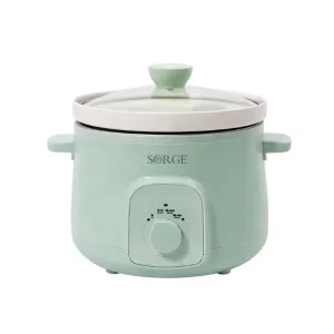 175W Multifunctional Slow Cooker Smart Touch Mini Electric Cooker for Baby Food and Home Cooking