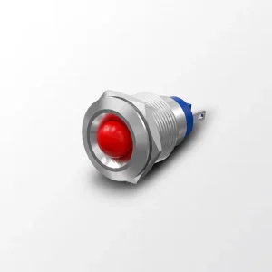 19MM LED Metal Indicator Lights 6 12 24V R G Y B W Can Be Tricolor Signal Lamp Waterproof IP67 Indicator