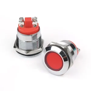 19mm Equipment Indicator Lights AC Voltmeter Digital Panel Pilot Lamp