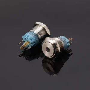 19mm Stainless Steel Led Illuminated Waterproof Push Button Switch anti vandal Led Push Button