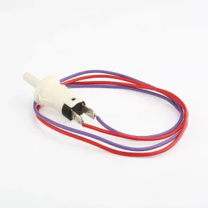 1A 250V 12mm Normally Open Momentary Pushbutton Switch with Wires