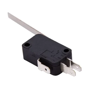 1NC1NO Micro Switch Push Button with Long Straight Rod 15A 250VAC 5A 150VAC 3 Pins CE IP67 Rocker Switch
