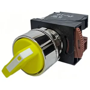 1NO1NC IP65 Waterproof Dust Proof Non-illuminated Plastic Selector Switch with Certification for Industrial Automation