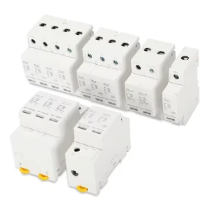 1P 2P 3P 4P IPRU 40kA 350V T2 Surge Protection Device (SPD) for Lightning Protection Solar System & Industrial Use