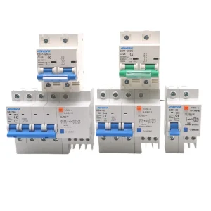 1P 2P 3P 4P Pole 20A 32A 30mA Miniature Residual Current Circuit Breaker Main Switch Surge Protector Lightning