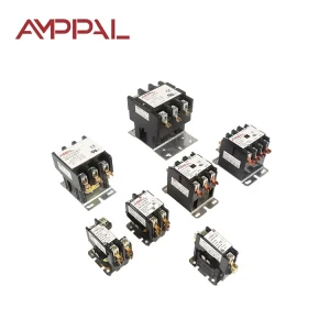 1P 40A 1 Pole 24V to 240V Copper Coil Definite Purpose AC Contactor with Silver Contacts TUV ISO9001 Certified