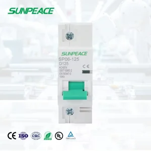 1P 63A MTS Dual Power Circuit Breaker Manual Transfer Isolating Switch with Interlock Feature