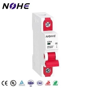 1P 6KA Miniature Circuit Breakers MCB Low Voltage Circuit Breaker Electronic Circuit Breaker Device