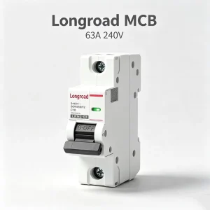 1P Miniature Circuit Breaker DIN Rail Mount Circuit Breaker Pa66 Short Circuit Protector AC 230V 400V 50Hz DIN Rail Mount Breaki
