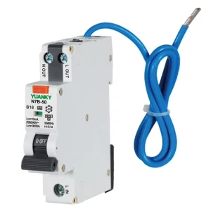 1P+N 16A 6KA Residual Current RCBO Circuit Breaker With Overcurrent Protection Rated Current 25A Breaking Capacity 10KA