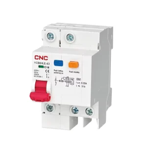 YCB6HLE 63 1P+N C16 Residual Current Circuit Breaker 6ka Rcbo Rccb With Overcurrent Protection
