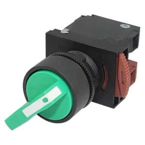 2/3 Position Non-illuminated Selector Switch with Easy Replacing Contact Block for Industrial Automation