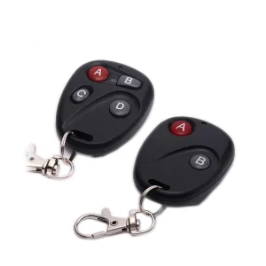 2 4 Button 315 433mhz RF Wireless Remote Control SC2262 Fixed Code Evq1527 Learning Code Chip for Motor garage Door Remote light