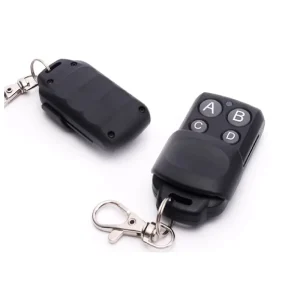 2 4 Keys Fob Remote Control 315 433Mhz RF Wireless Remote Cootrol Switches for Universal Garage Door Opener Remote