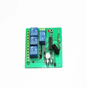 2 CH 315MHz DC 12V RF Wireless Remote Control Controller Relay Switch Transmitter and Receiver YET412ACE
