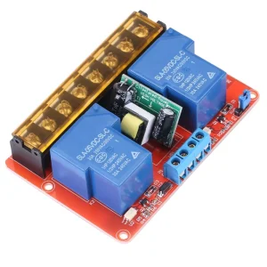 2 Channel Relay Module 30A DC 5V High-low Level Trigger Control Relay Module Relay Switch Board AC 100V-250V
