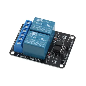 2 Channel Relay Module 5V Low Level with Optocoupler Relay Control Board Expansion Board Development Board Module