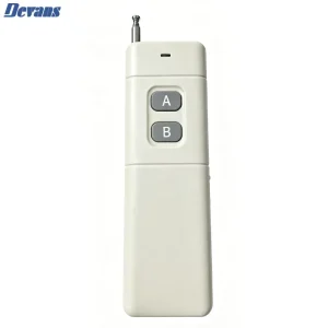 2 Keys Long Range RF Remote Control Transmitter 3000m High Power 433MHz Wireless Remote for Garage Gate Industrial Light Switch