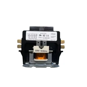 2 Pole 40 Amp 220AC Coil AC Magnetic Electrical Contactor Made Copper Plastic for Home HVAC Definite Purpose Air Conditioner