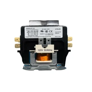 2 Pole 40A 120V AC Copper Definite Purpose Home Air Conditioner Contactor with 50 60Hz for Home Use