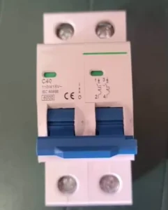 2 Pole AC MCB Breaker 63A Electrical Breakers