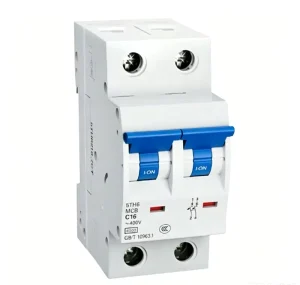 2 Pole C16 MCB 16A AC CE Miniature Circuit Breaker for Residential & Commercial Electrical Systems