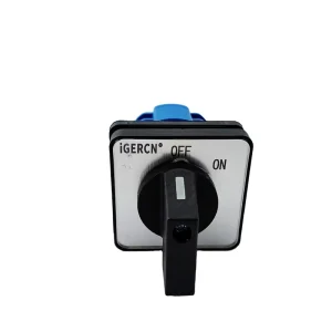 2 Poles OFF/ON Position IG26 Motor Reversing Voltmeter Ammeter Control Change Over Selector Switch Cam Rotary Switch
