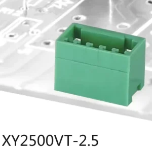 2.5mm Pluggable Strip Green Terminal Block Connectors Female Male PCB Mount 2.54 Plug in Terminal Blocks