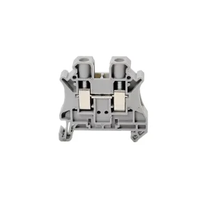 2.5mm Wire Capacity 1000V Copper Contact DIN Rail Feed Connector Terminal Block UT 2.5 for Power Distribution Machine