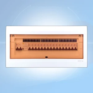 20 Way Wall Mounted Plastic Low Voltage Electrical Distribution Board Power Distribution Box