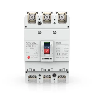 200 Amps MCCB 3 Pole Circuit Breaker 200A Breakers Circuit 3phase MCCB Enclosure for Short Circuit Protection